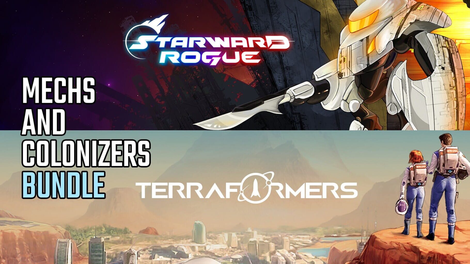 Arte - Terraformers + Starward Rogue: Mechs and Colonizers Bundle