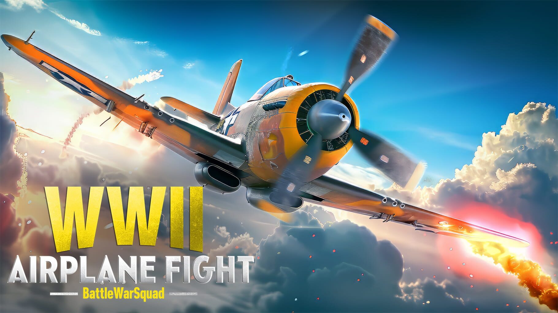 WWII Airplane Fight: Battle War Squad artwork