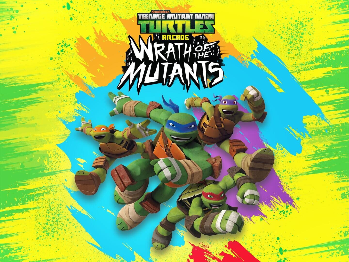 Teenage Mutant Ninja Turtles Arcade: Wrath of the Mutants artwork