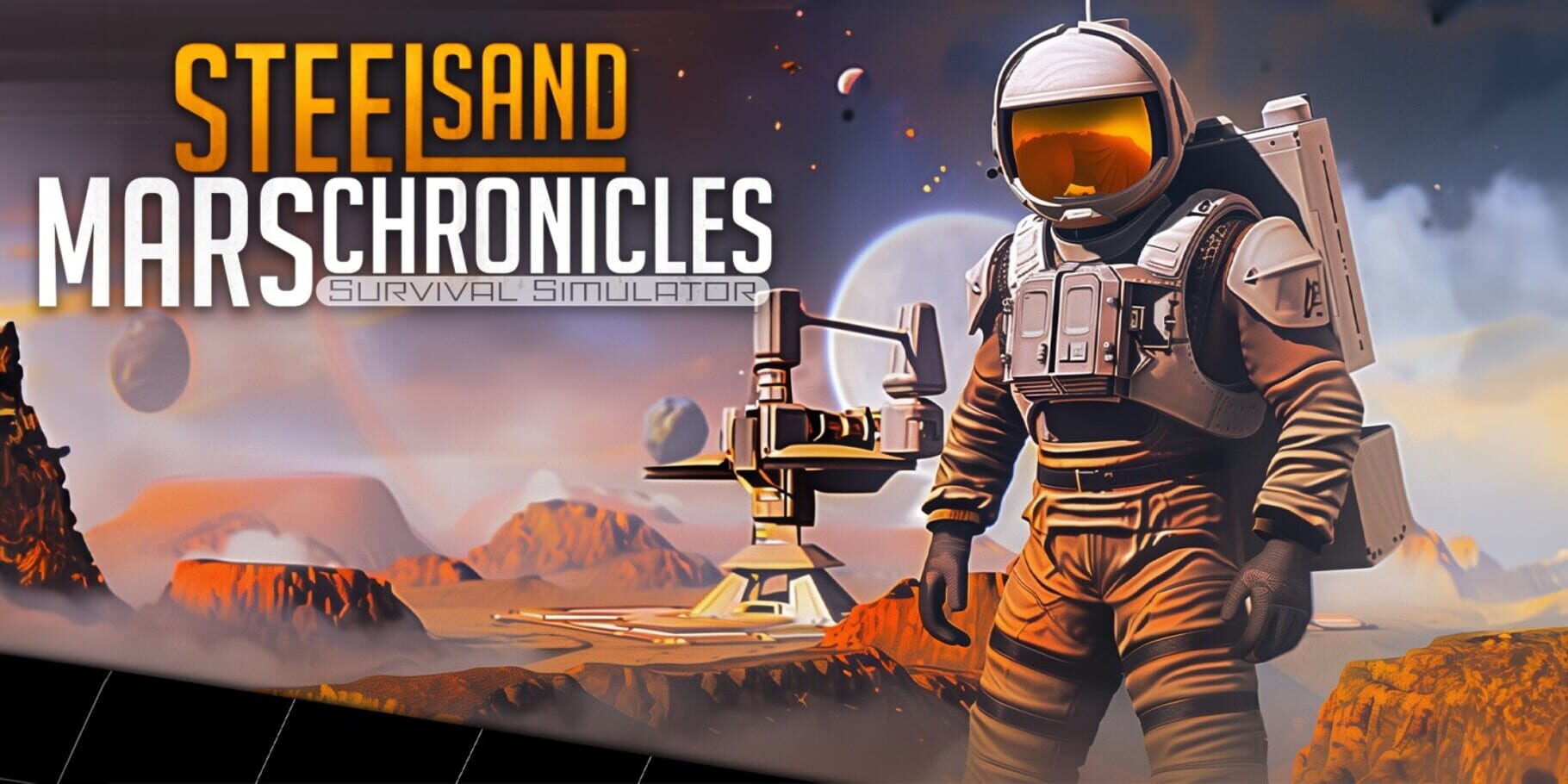 Steel Sand Mars Chronicles: Survival Simulator artwork