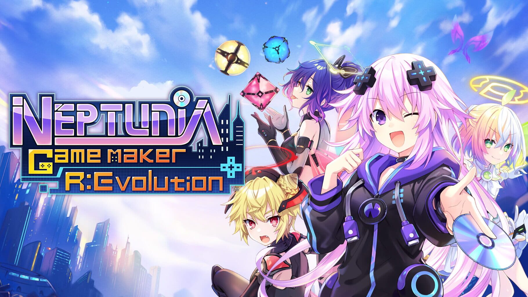 Neptunia GameMaker R:Evolution artwork