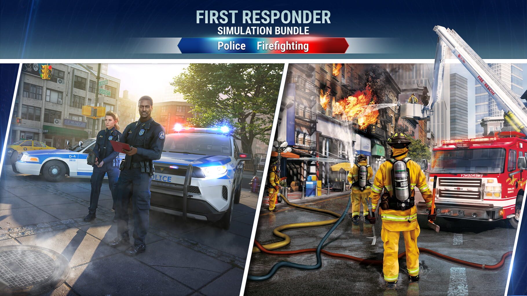 Arte - First Responder Simulation Bundle: Police Firefighting