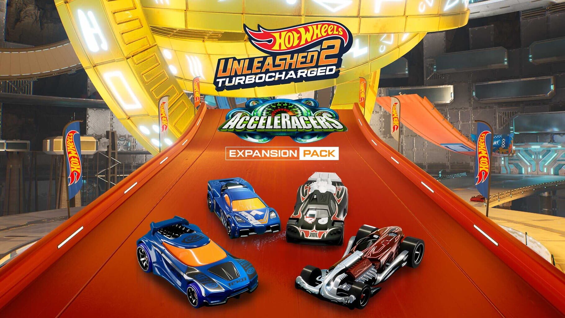 Hot Wheels Unleashed 2: Acceleracers Expansion pack artwork