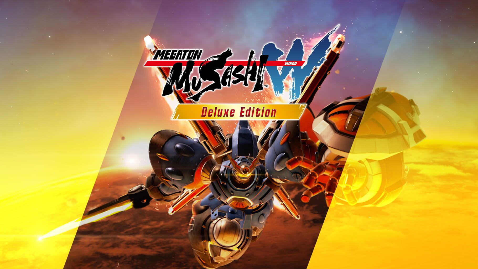 Megaton Musashi W: Wired - Deluxe Edition artwork