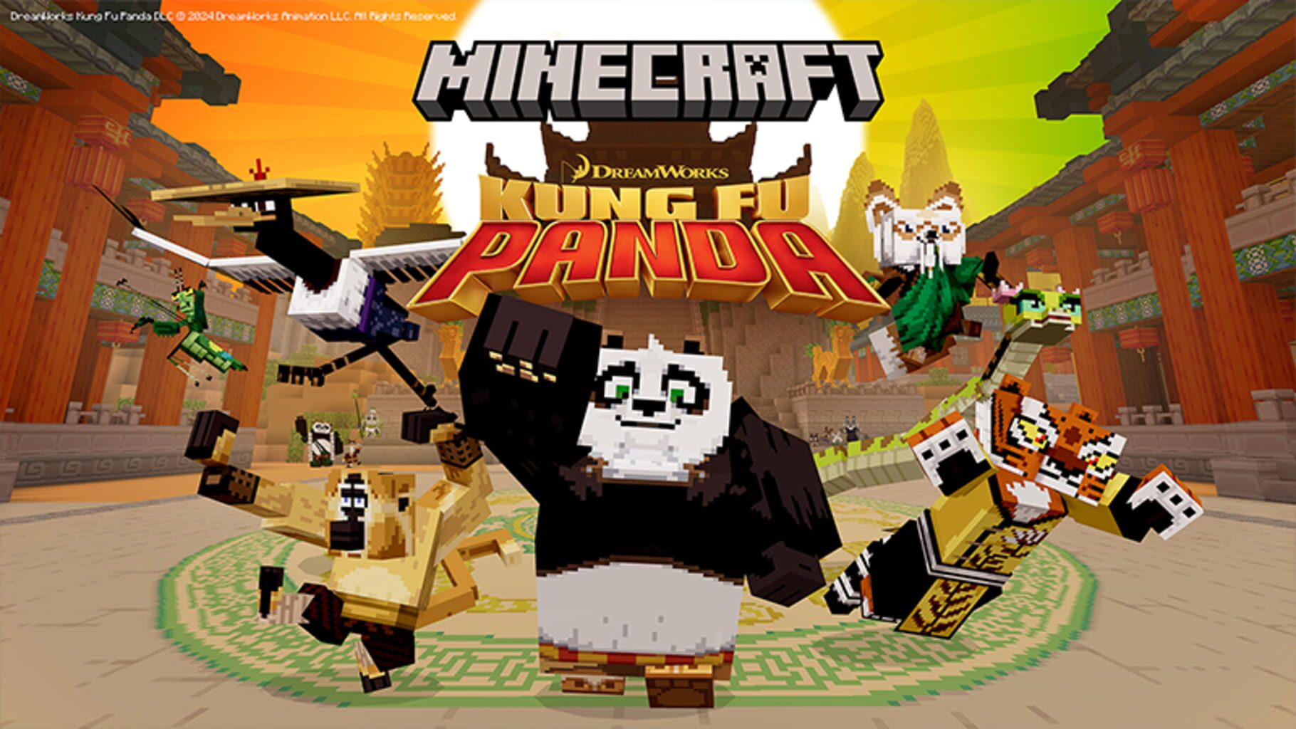 Arte - Minecraft: Kung Fu Panda