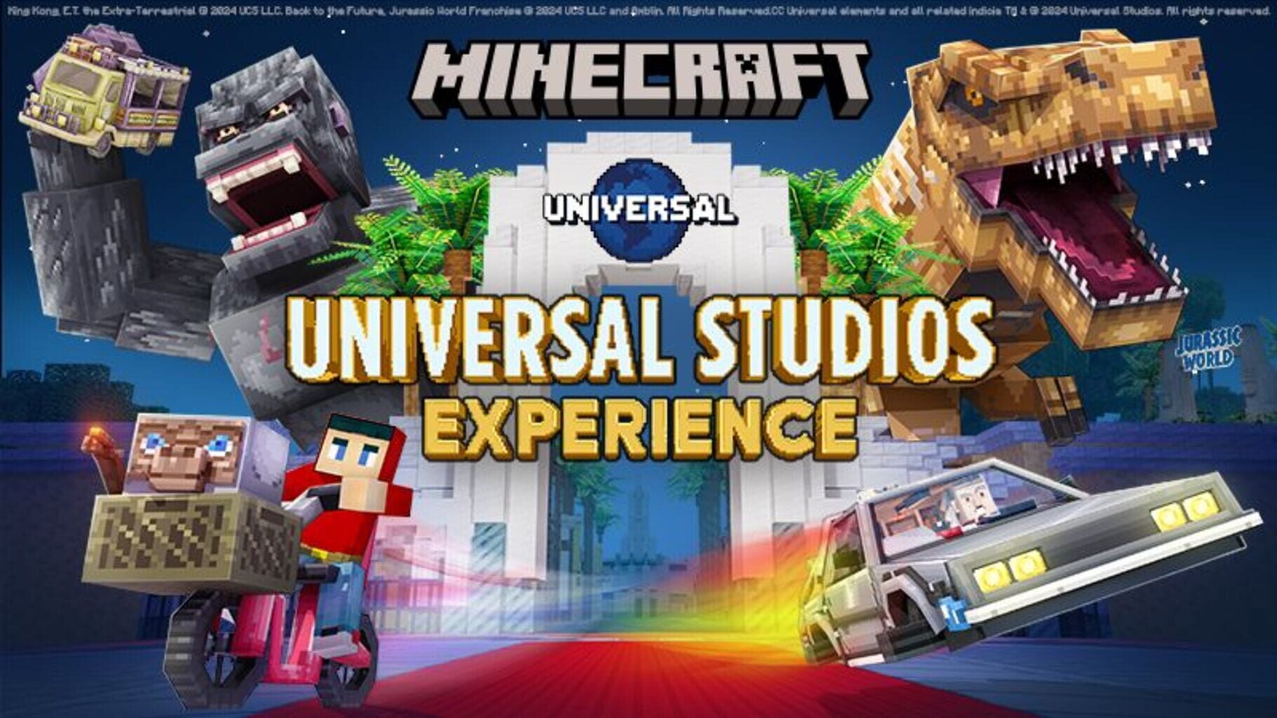 Arte - Minecraft: Universal Studios Experience