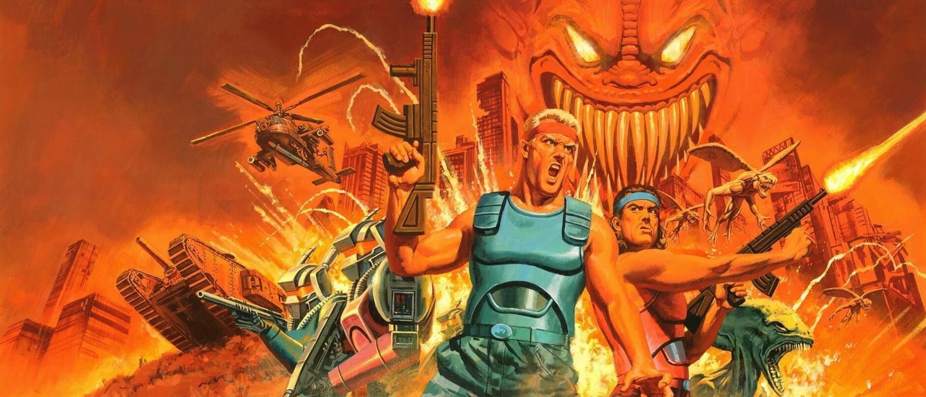 Contra III: The Alien Wars artwork