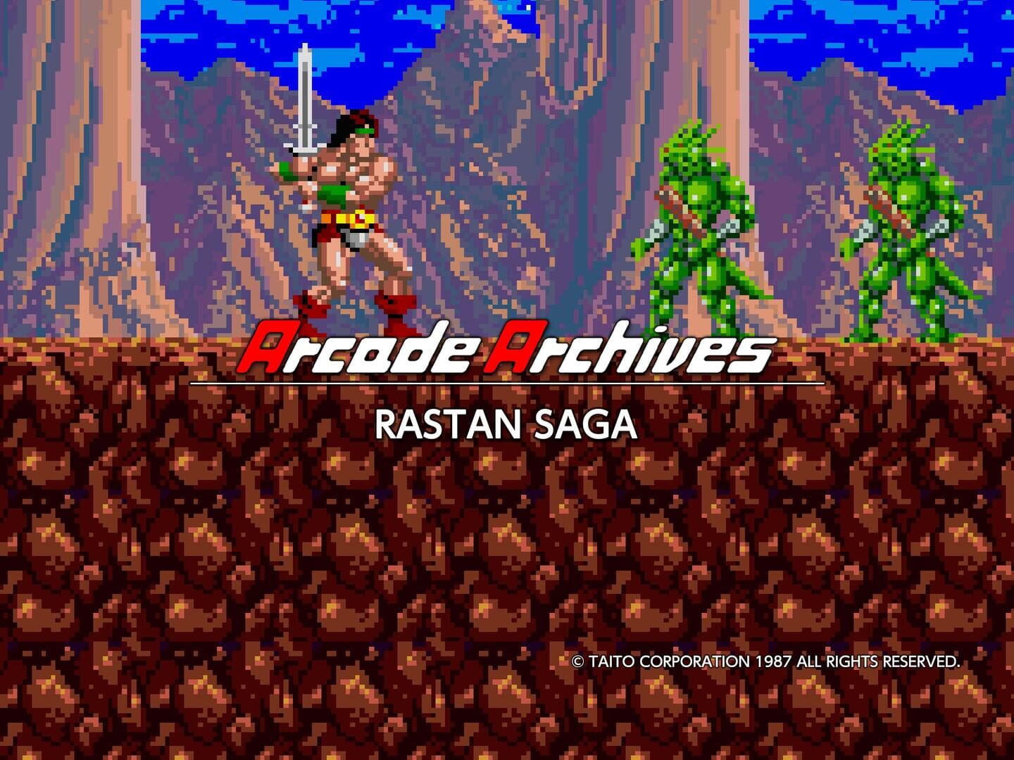 Arcade Archives: Rastan Saga artwork