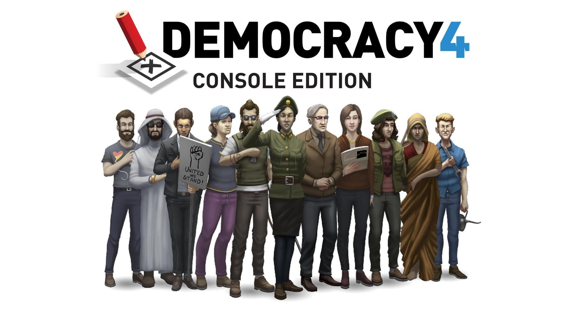 Democracy 4: Console Edition artwork