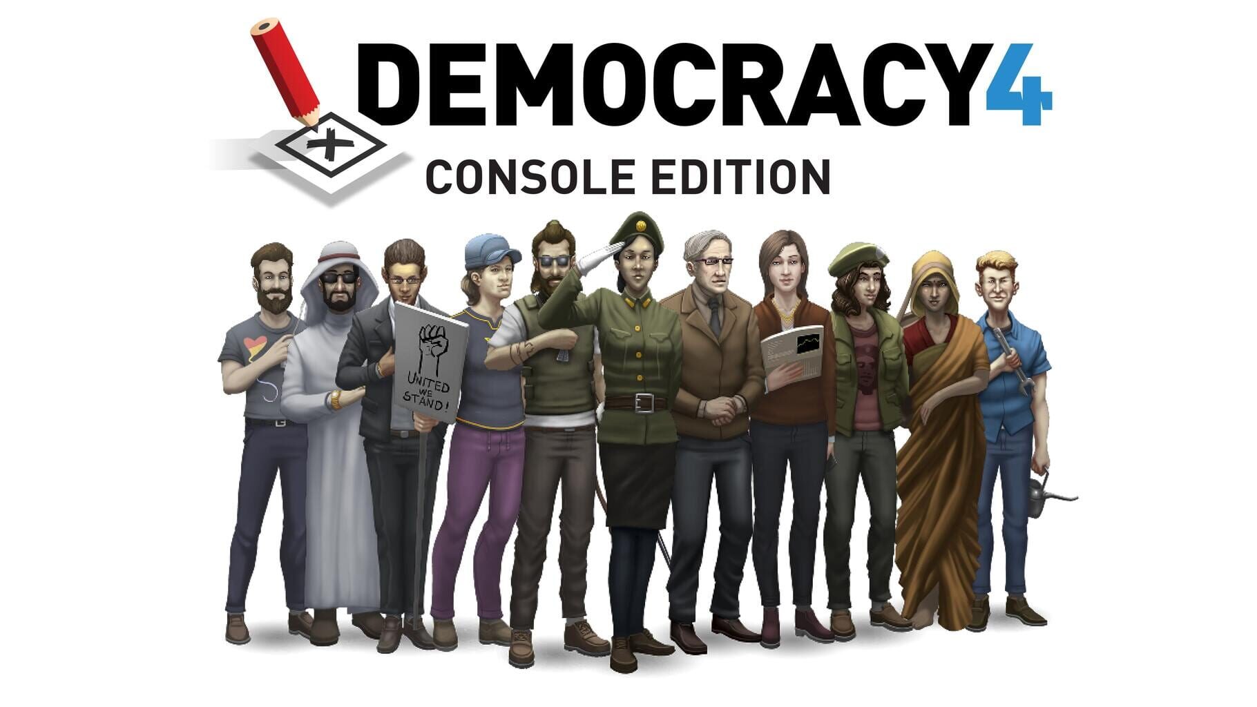 Democracy 4: Console Edition artwork