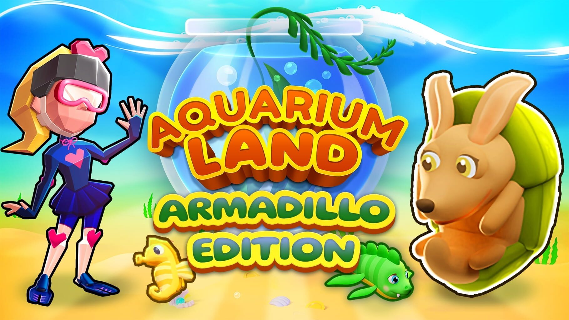 Aquarium Land: Armadillo Edition artwork