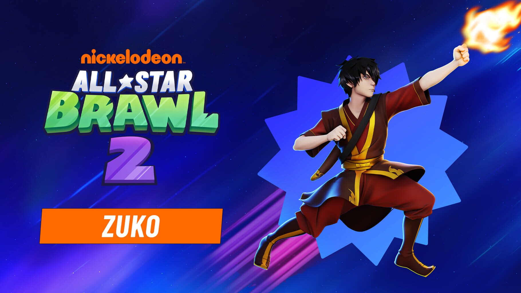 Arte - Nickelodeon All-Star Brawl 2: Zuko Brawl Pack