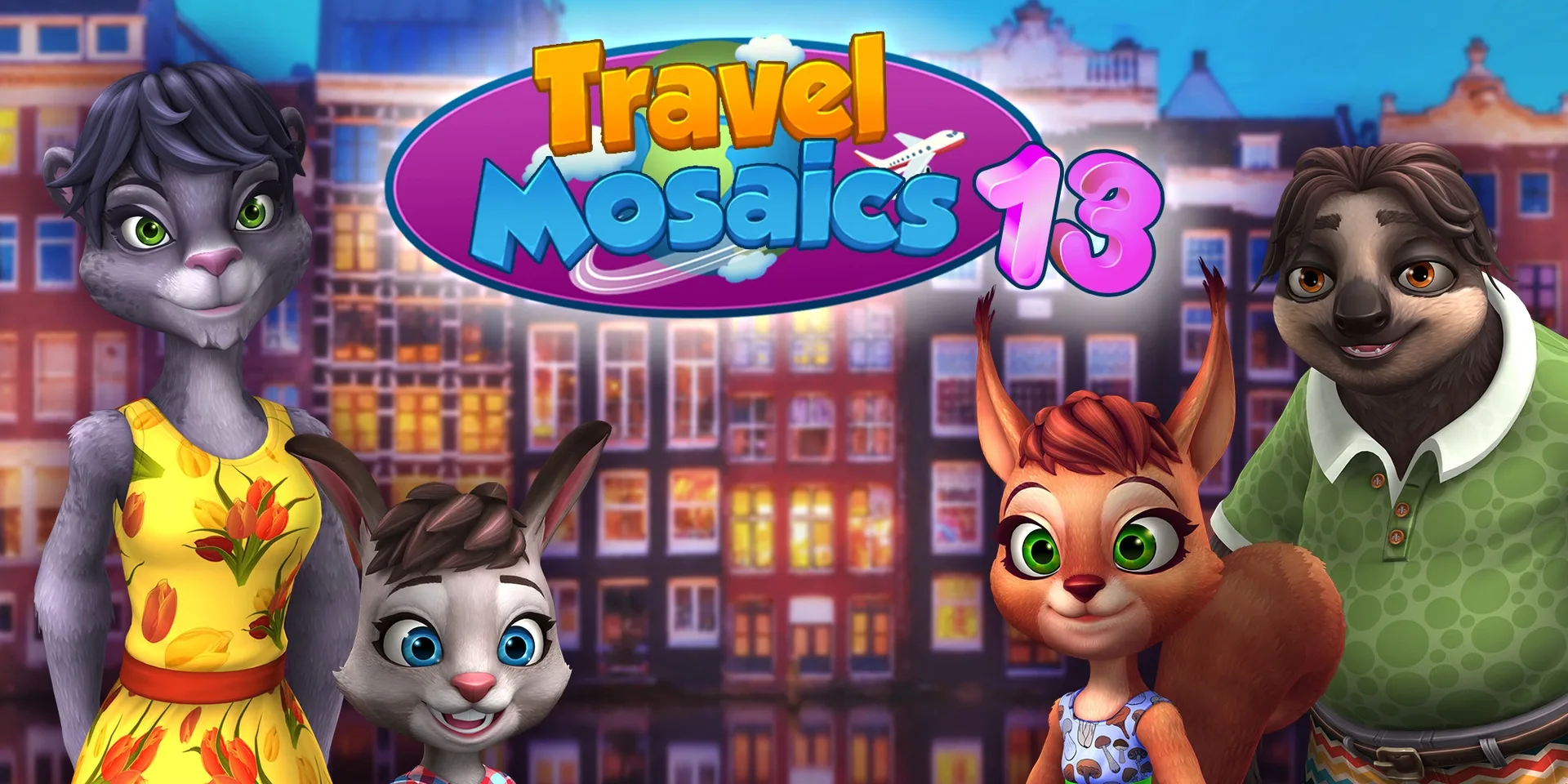 Travel Mosaics 13: Spectacular Amsterdam