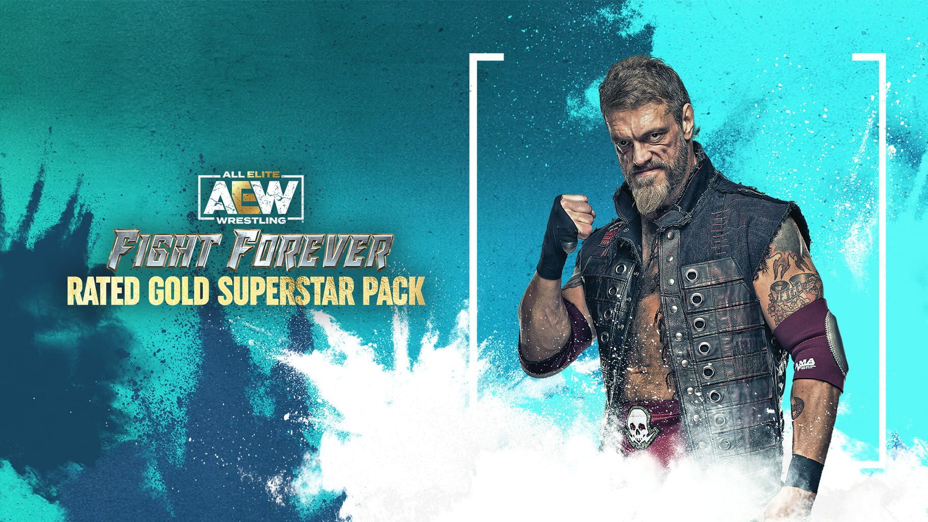 All Elite Wrestling: Fight Forever - Rated Gold Superstar Pack artwork