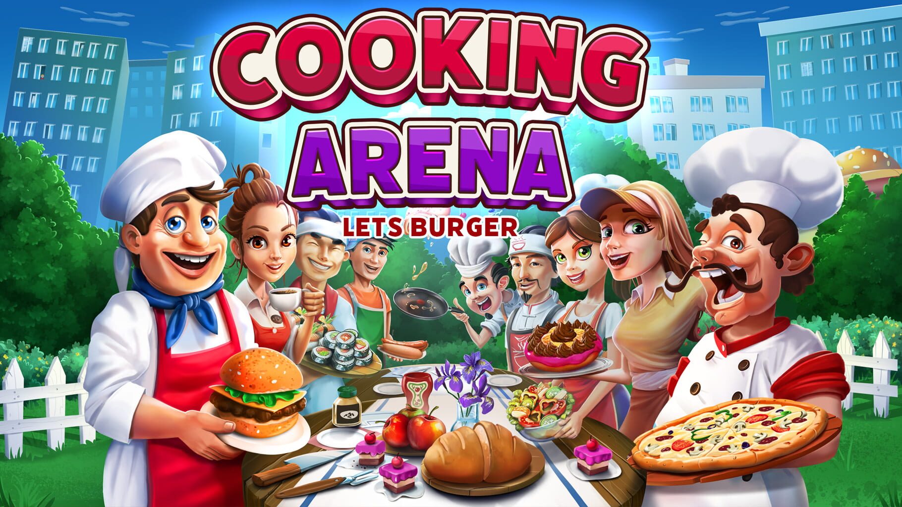 Cooking Arena Lets Burger artwork