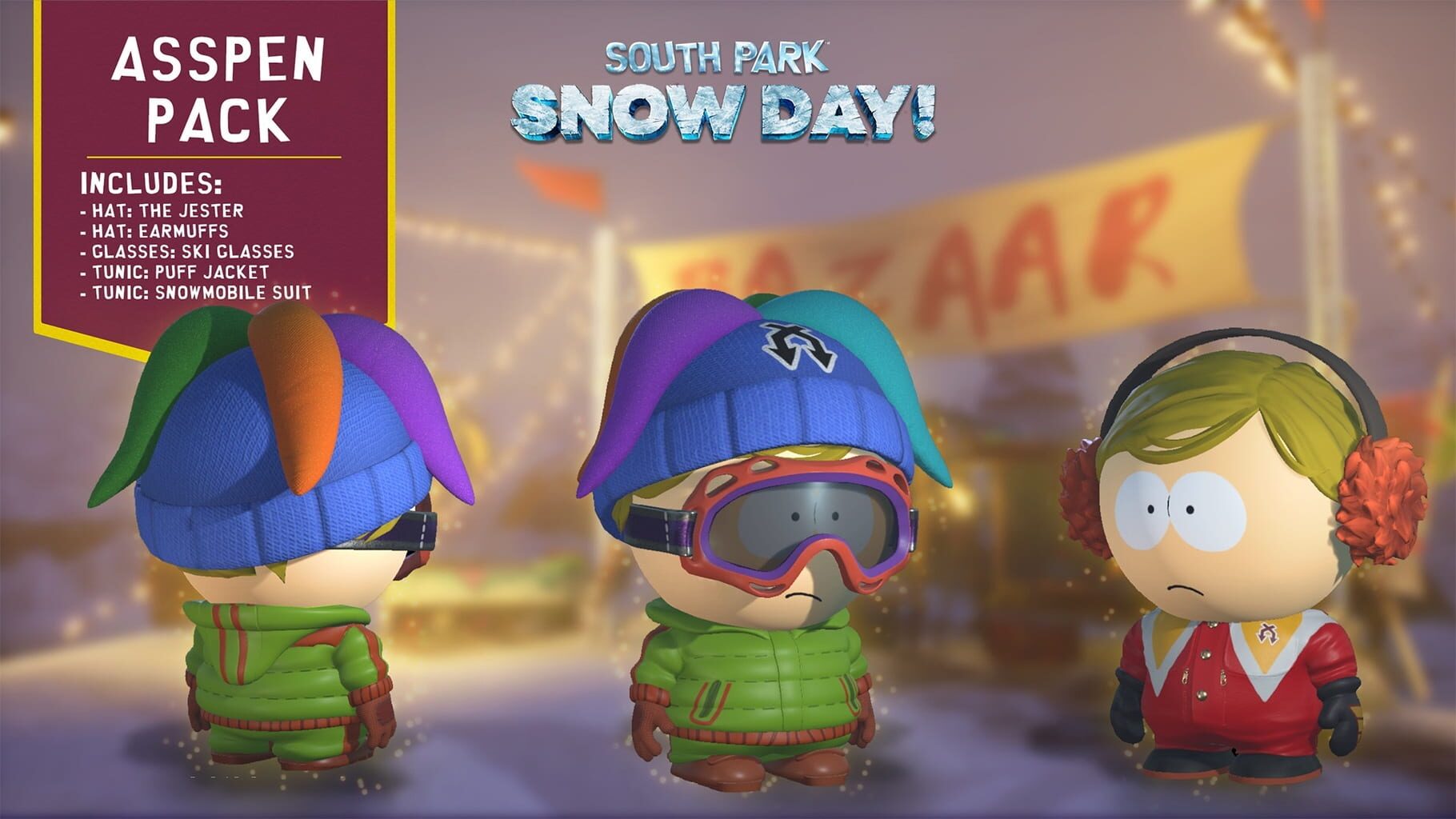 South Park: Snow Day! - Asspen Pack artwork