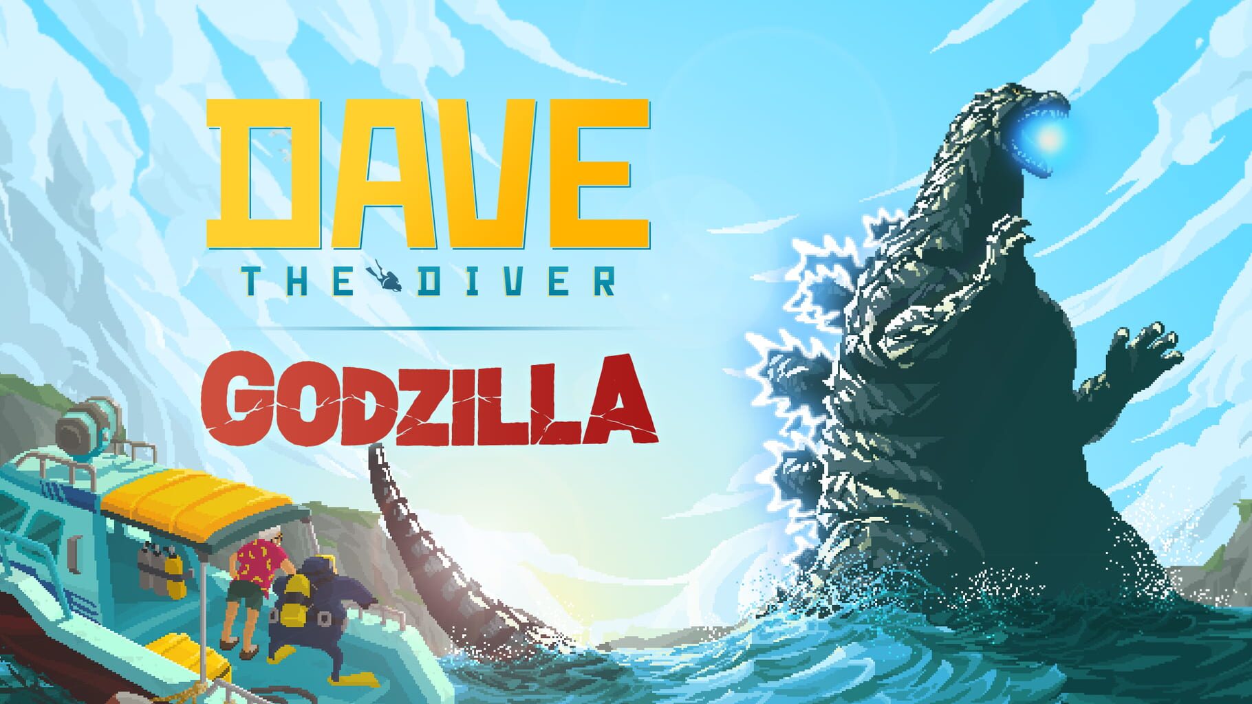 Arte - Dave the Diver: Godzilla Content Pack