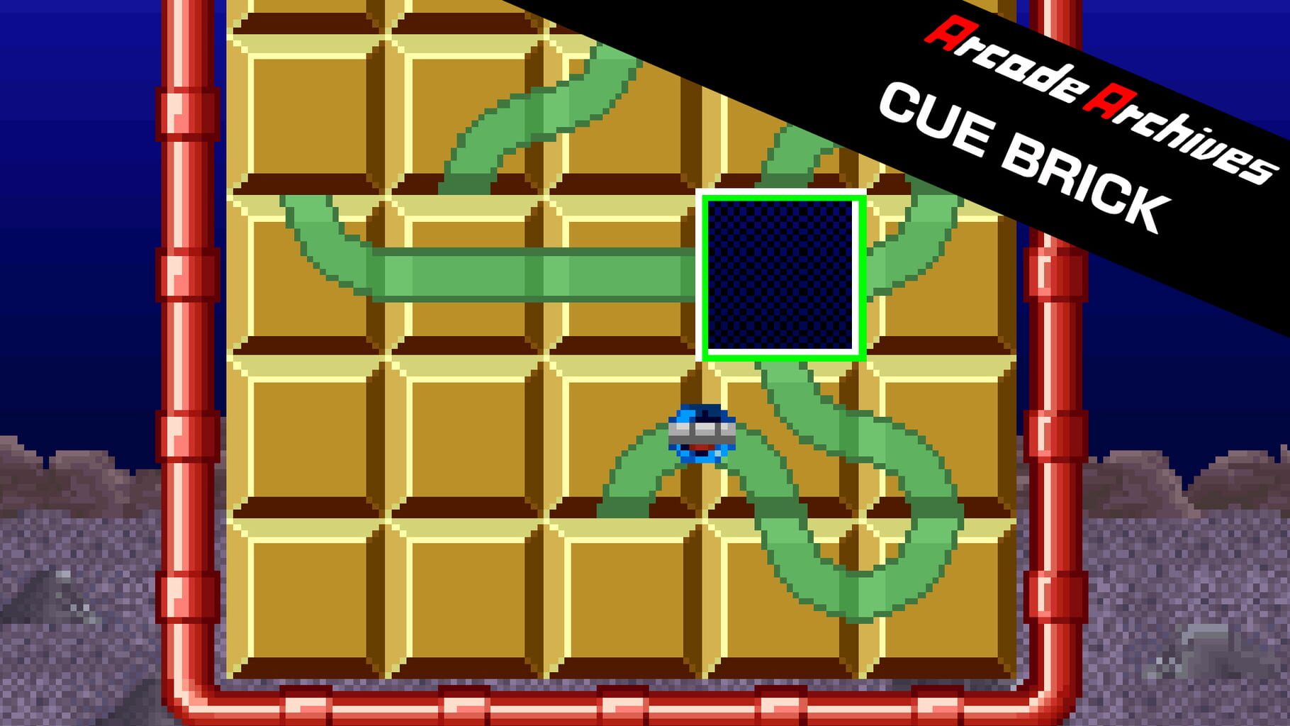 Arcade Archives: Cue Brick artwork