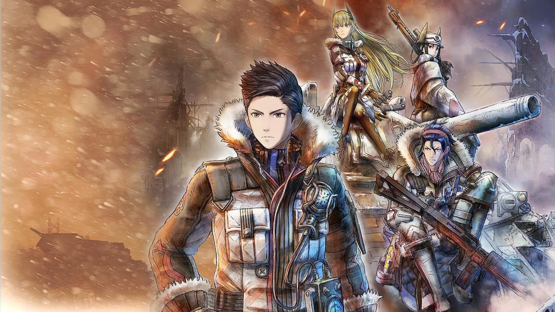 Valkyria Chronicles 4 artwork