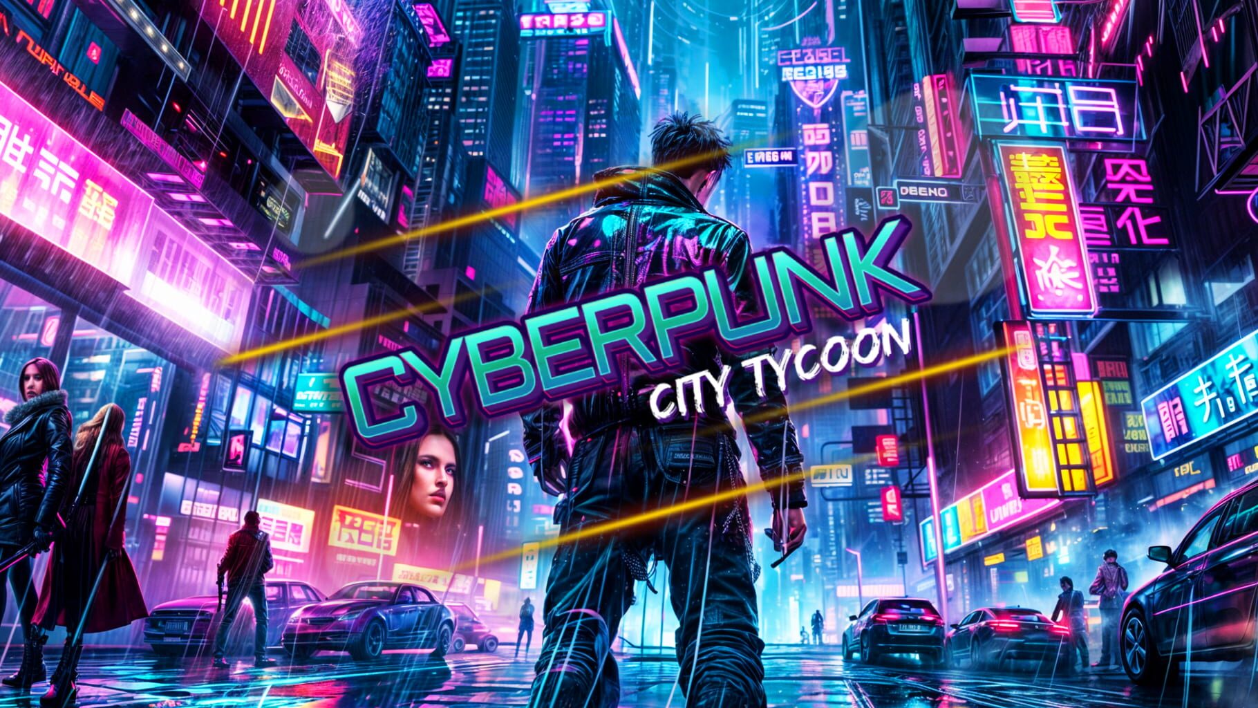 Cyberpunk City Tycoon artwork