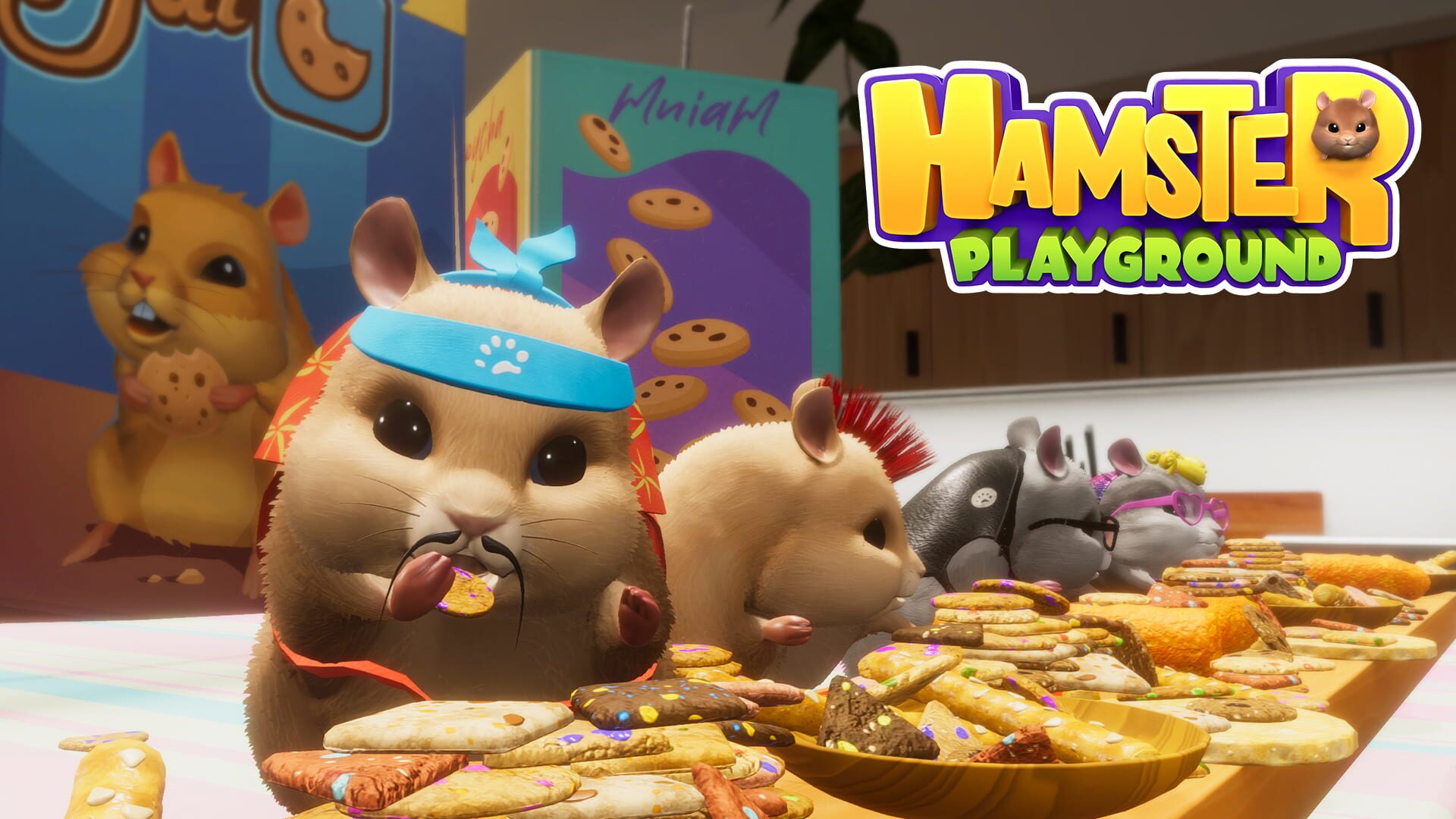 Hamster Playground: Eating Contest Game Mode artwork