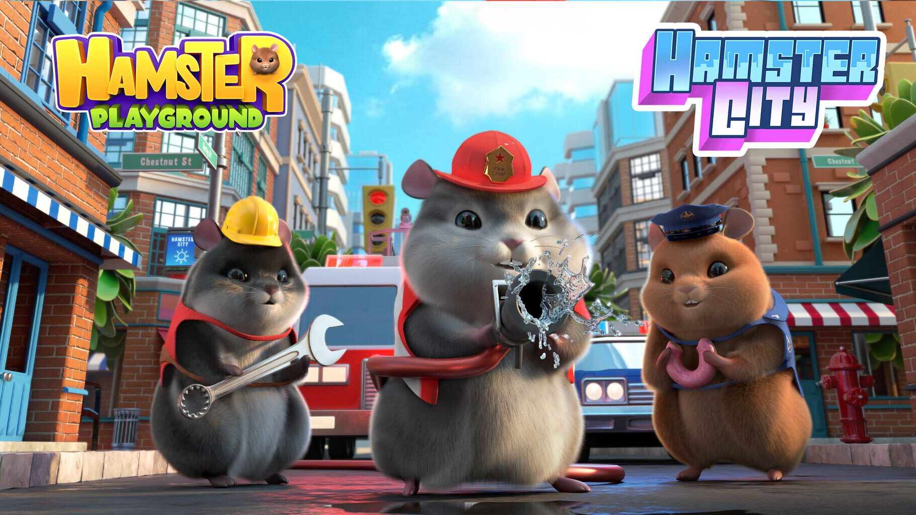 Hamster Playground: Hamster City DLC artwork