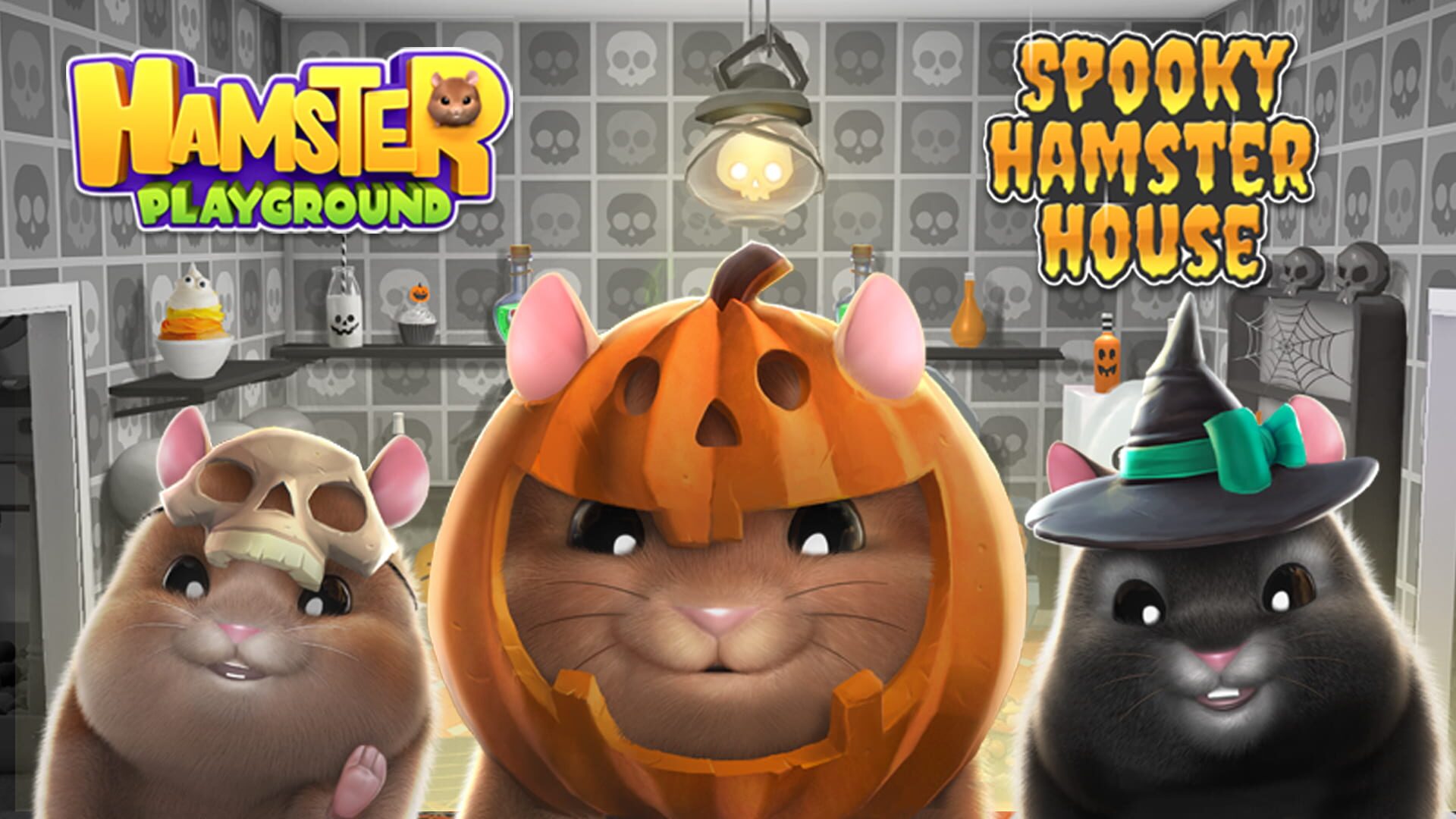 Hamster Playground: Spooky Hamster House DLC artwork