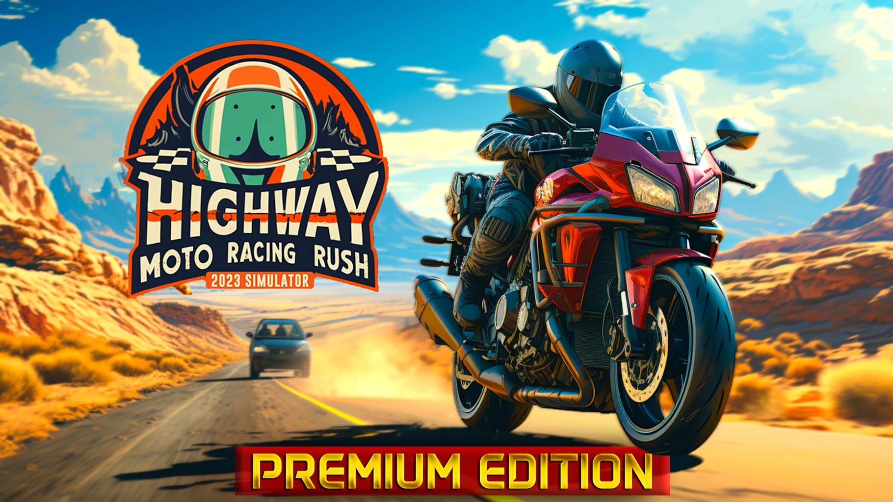 Highway Moto Racing Rush 2023 Simulator: Premium Edition artwork