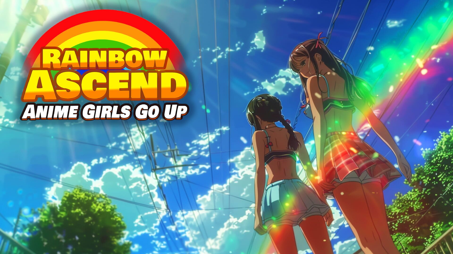 Rainbow Ascend: Anime Girls Go Up artwork