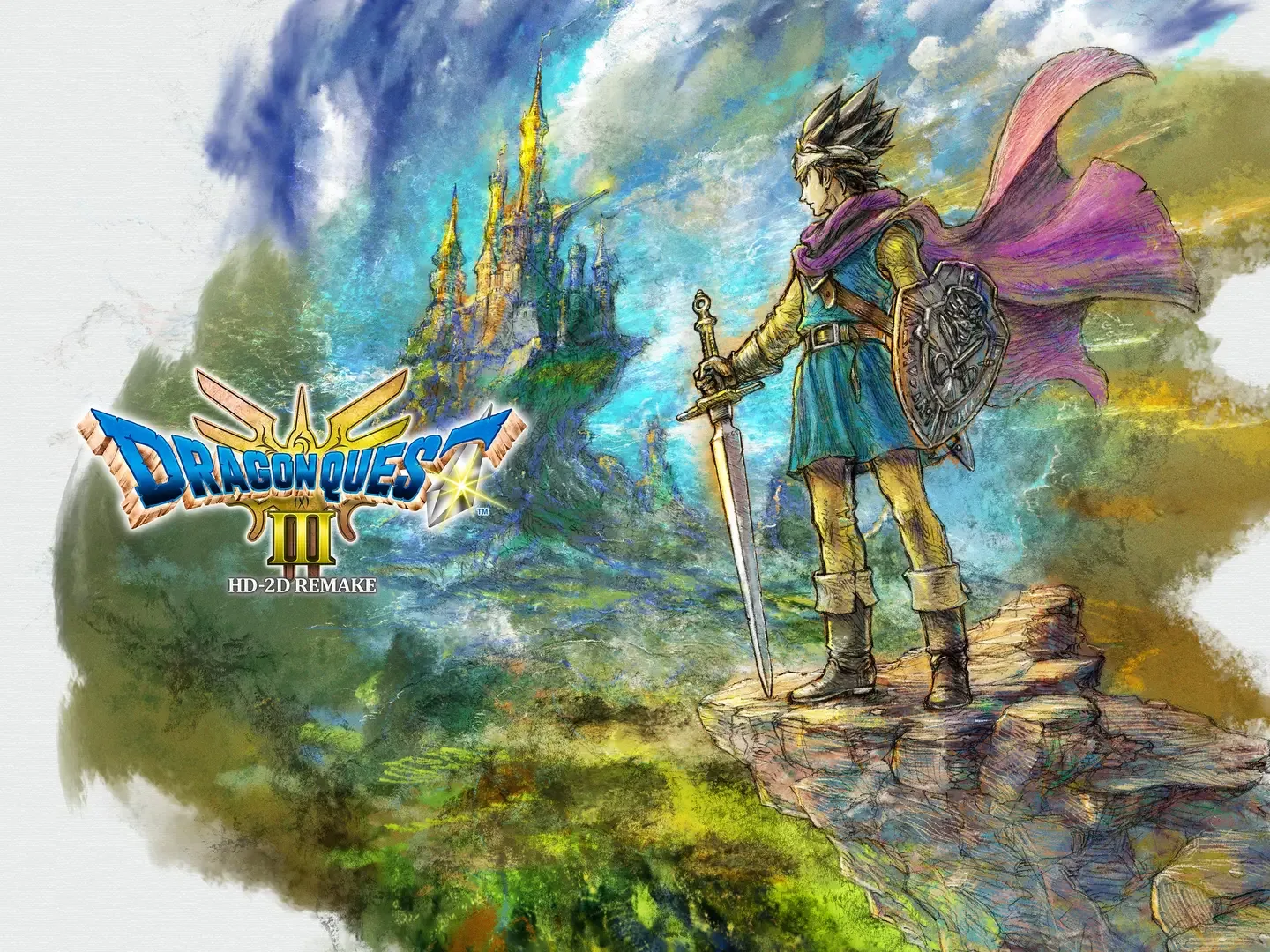 Arte - Dragon Quest III: HD-2D Remake