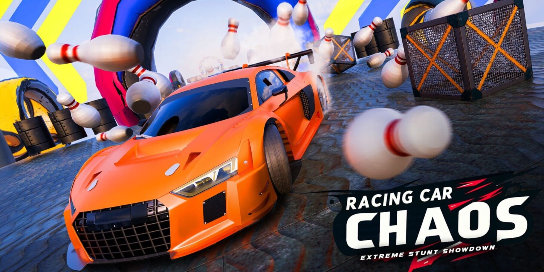 Racing Car Chaos: Extreme Stunt Showdown artwork