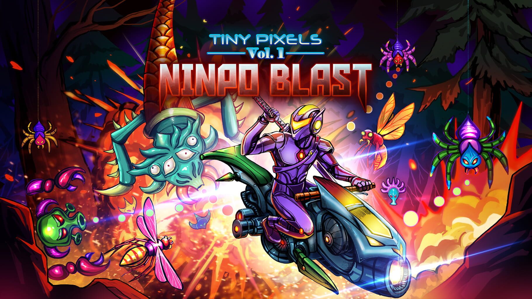 Arte - Tiny Pixels Vol. 1: Ninpo Blast