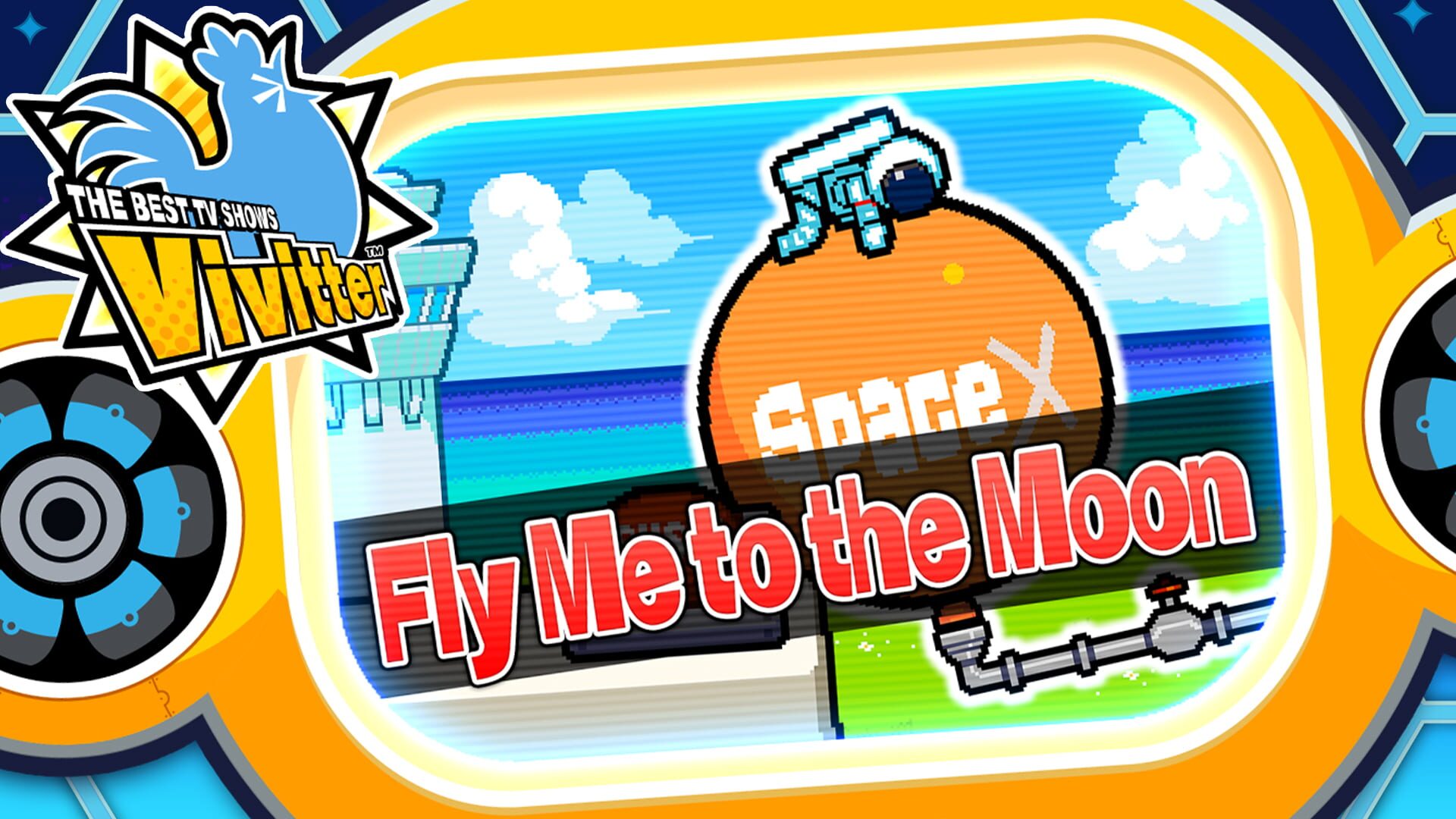 Artwork for Vivitter: Additional Mini-game - "Fly Me to the Moon"