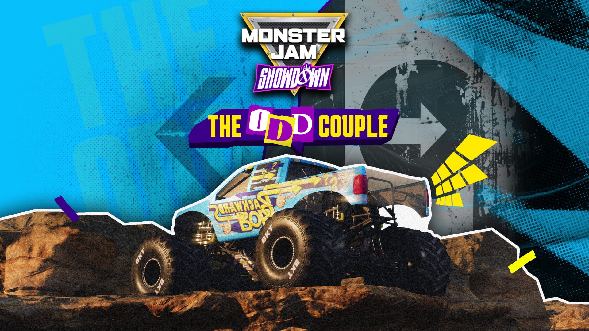 Monster Jam Showdown: The Odd Couple artwork