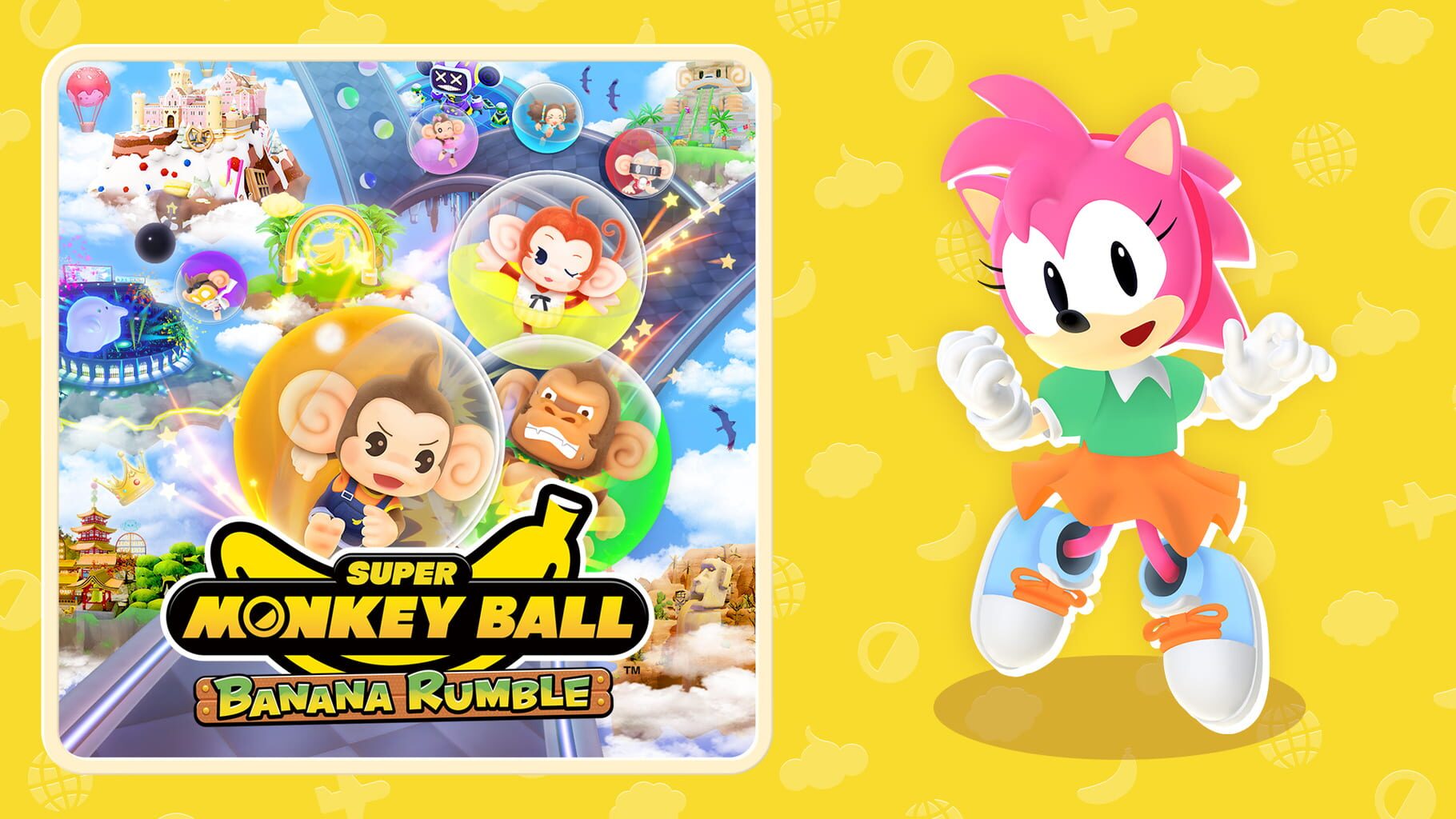 Super Monkey Ball: Banana Rumble - Amy artwork