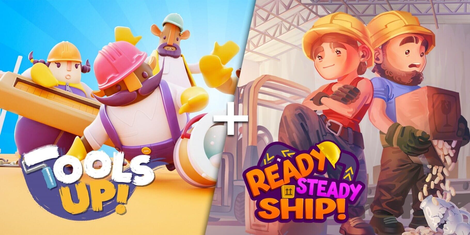 Tools Up! + Ready, Steady Ship! Bundle artwork