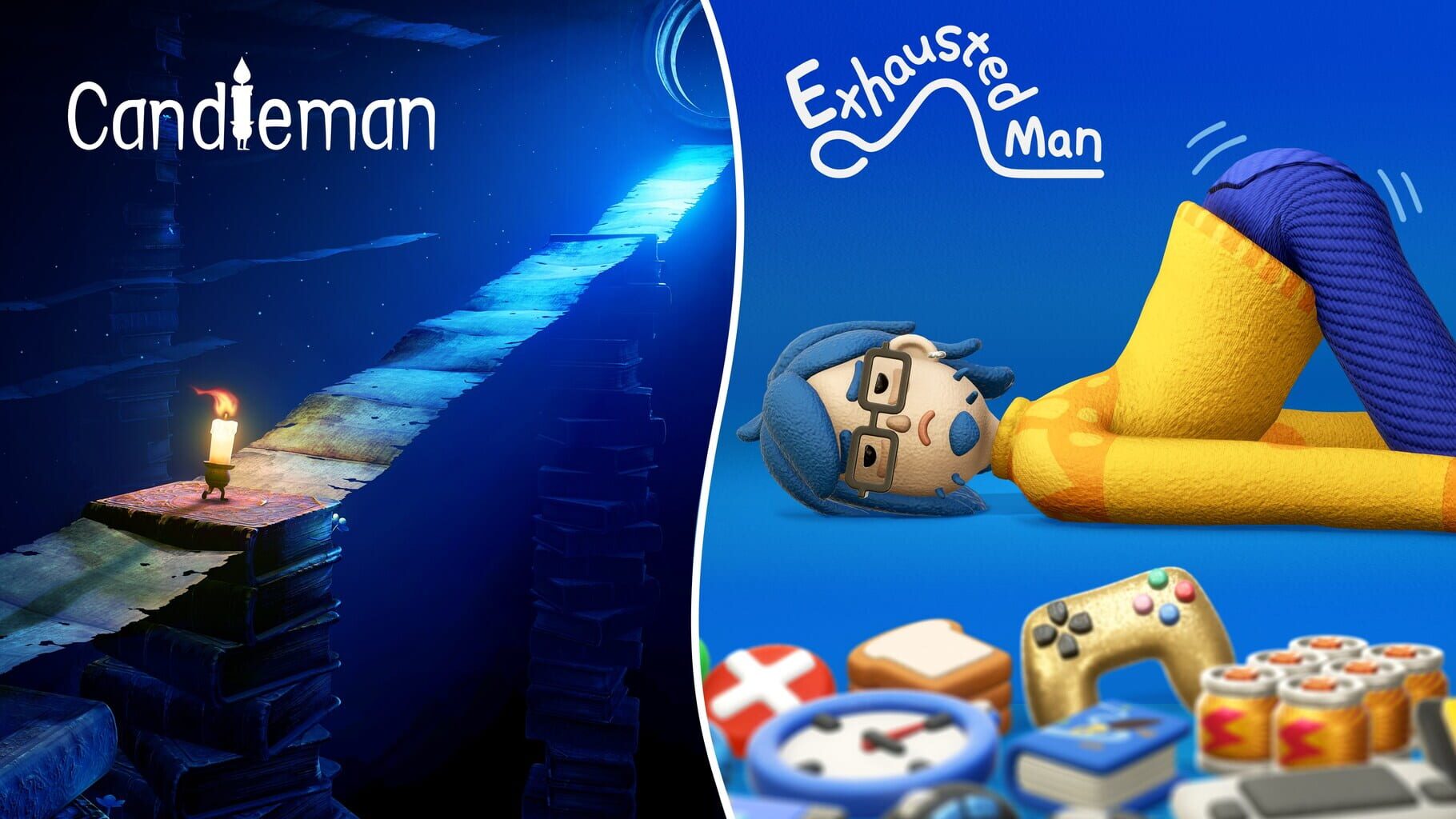 Arte - Exhausted Man and Candleman Bundle