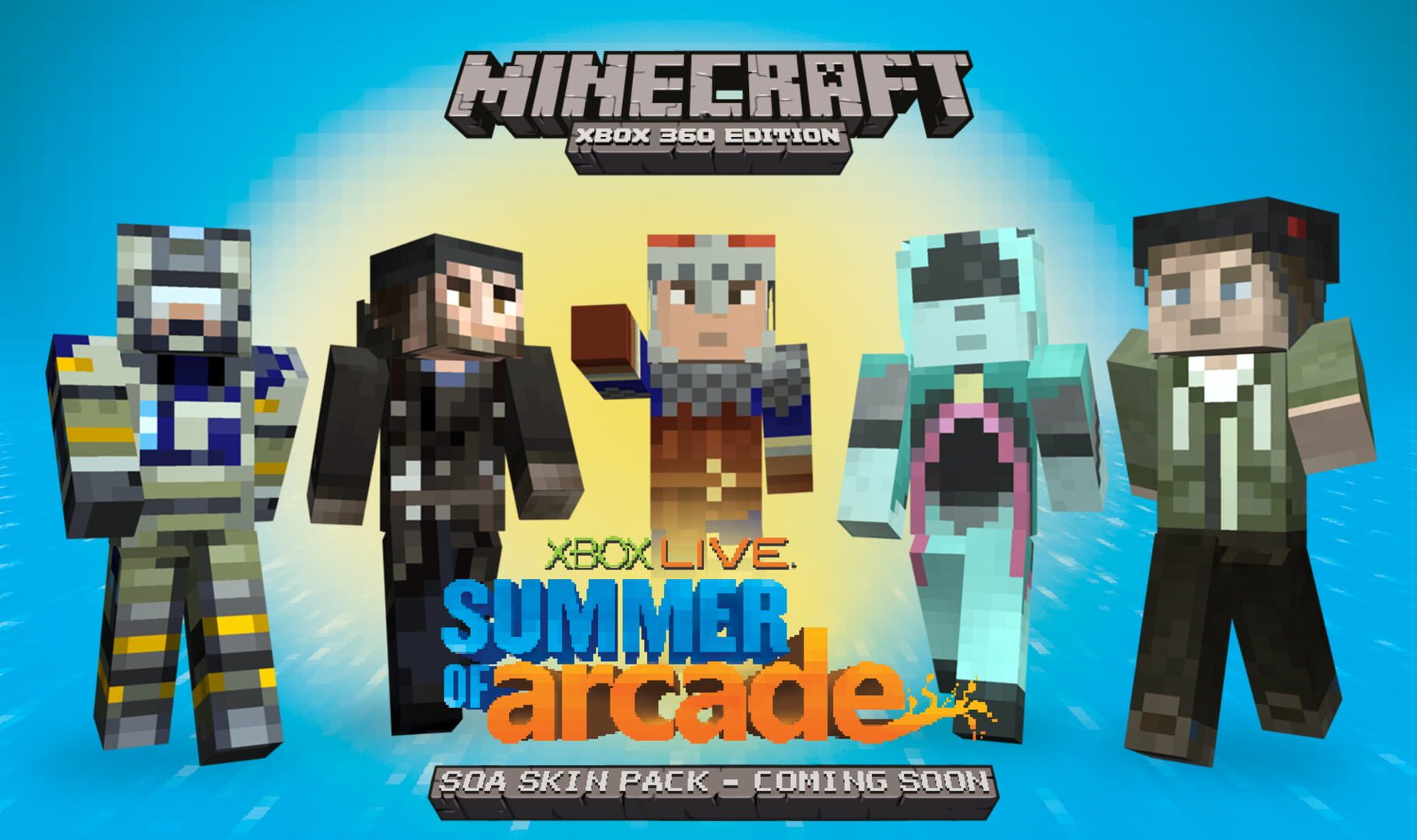 Arte - Minecraft: Summer of Arcade Skin Pack