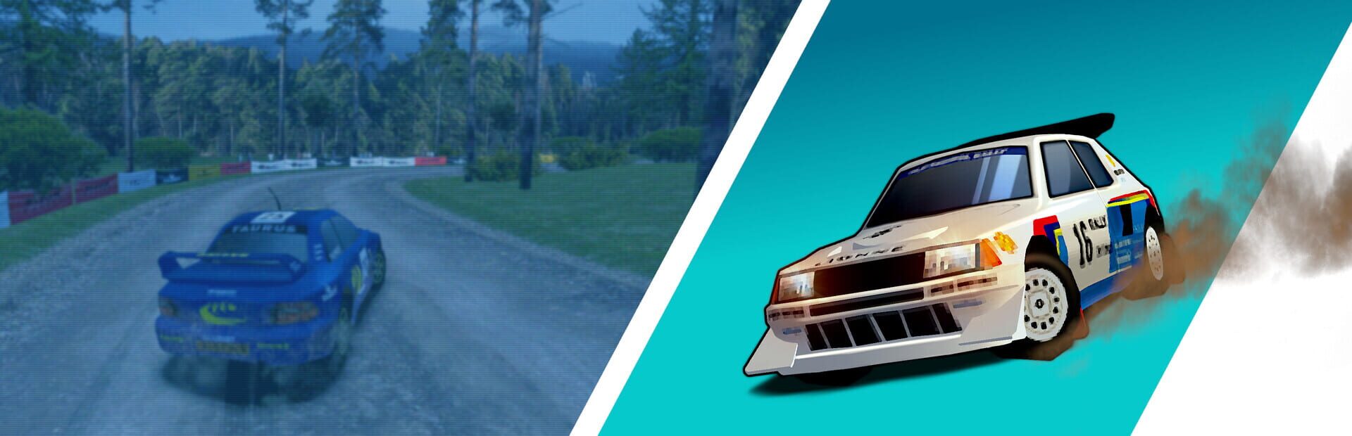 Old School Rally artwork