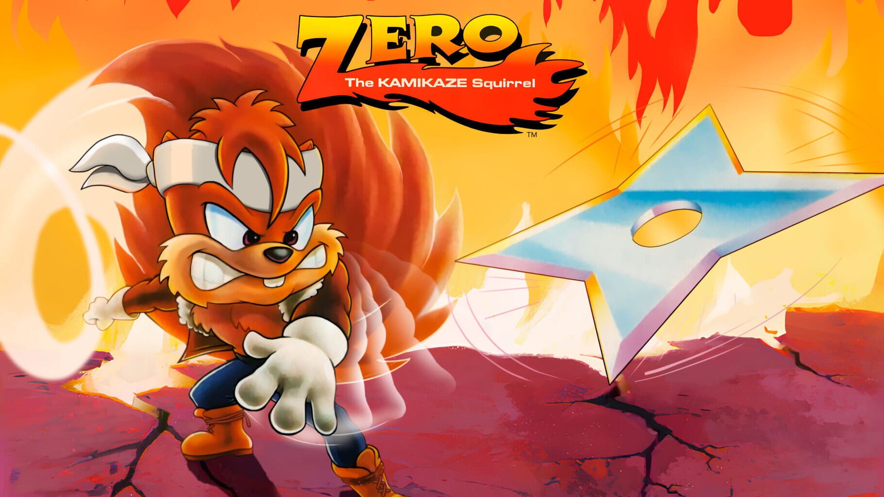 Zero the Kamikaze Squirrel artwork