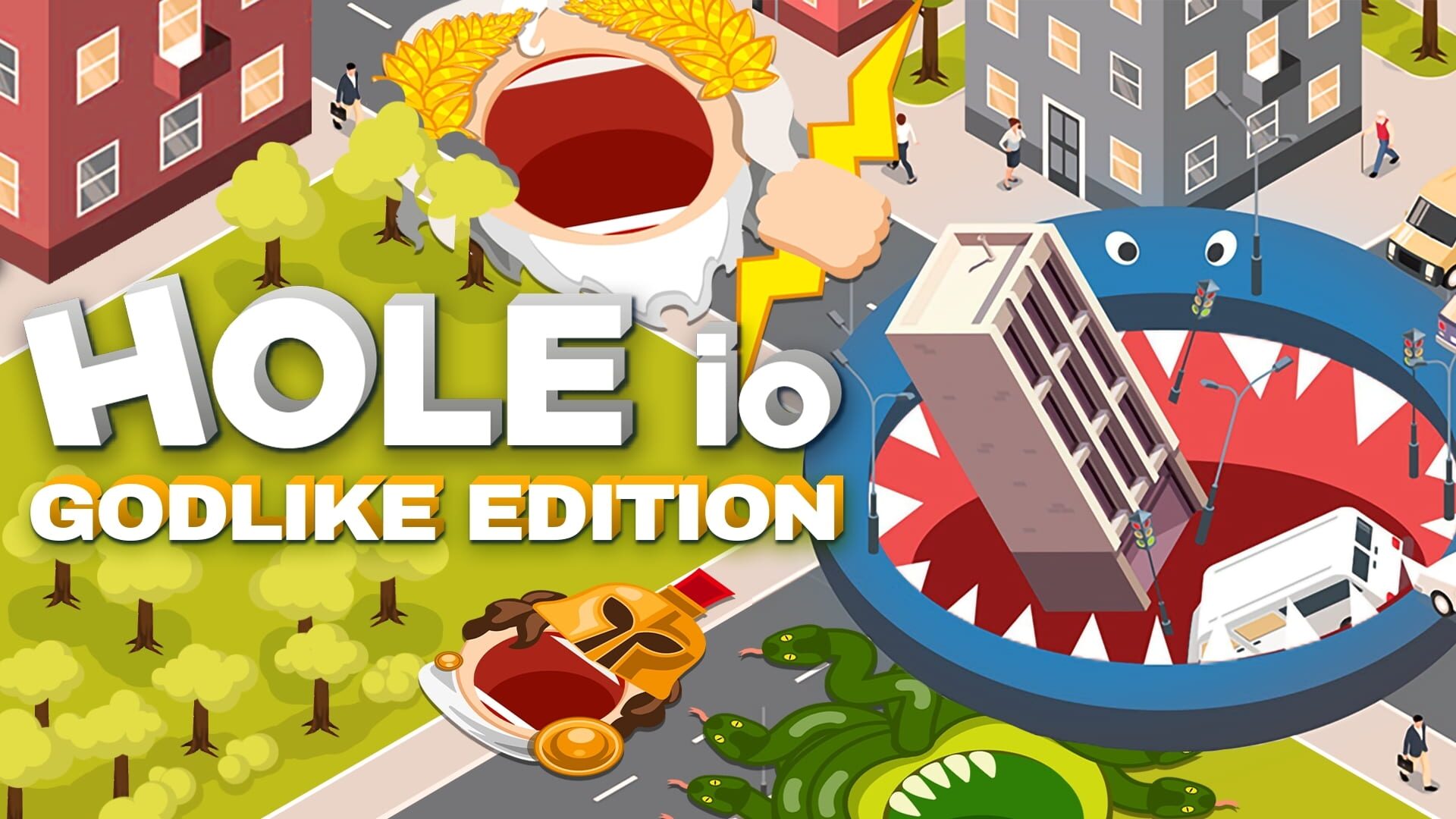 Hole io: Godlike Edition artwork