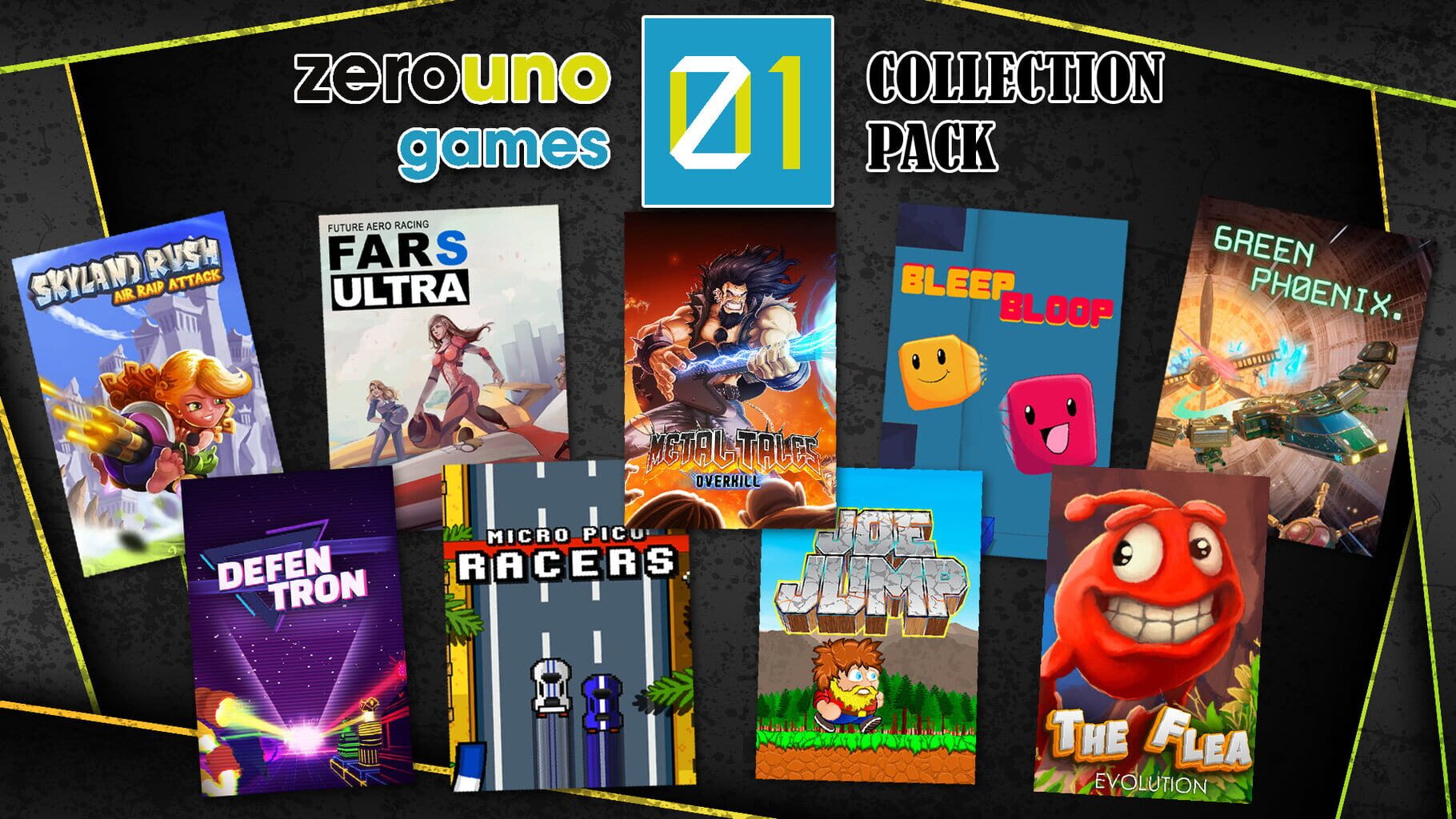 Zerouno Games Collection Pack 1 artwork