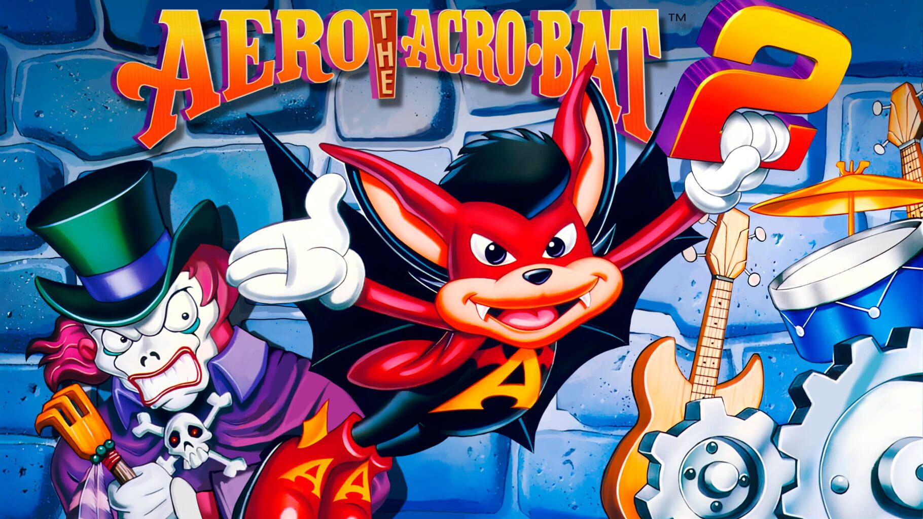 Aero The Acro-Bat 2 artwork