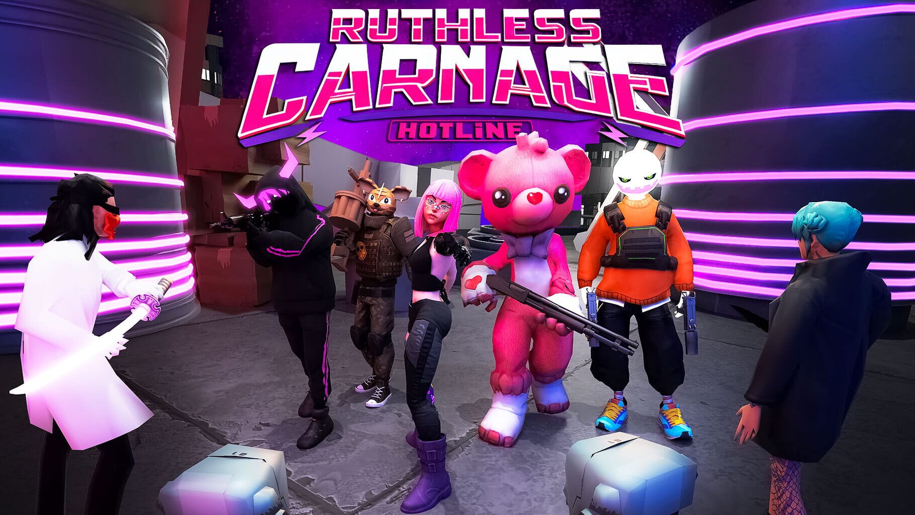 Ruthless Carnage Hotline artwork