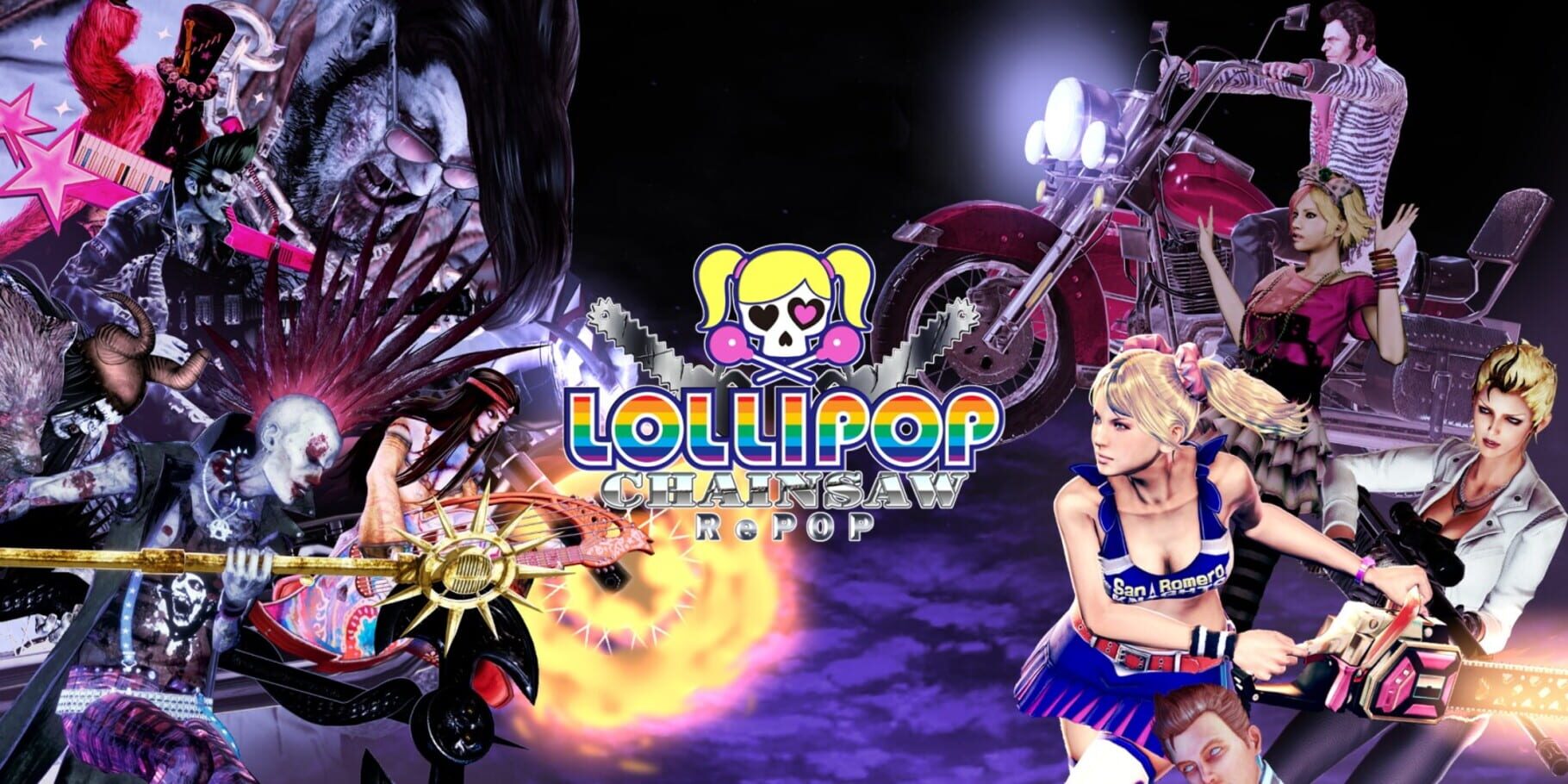 Lollipop Chainsaw RePop artwork