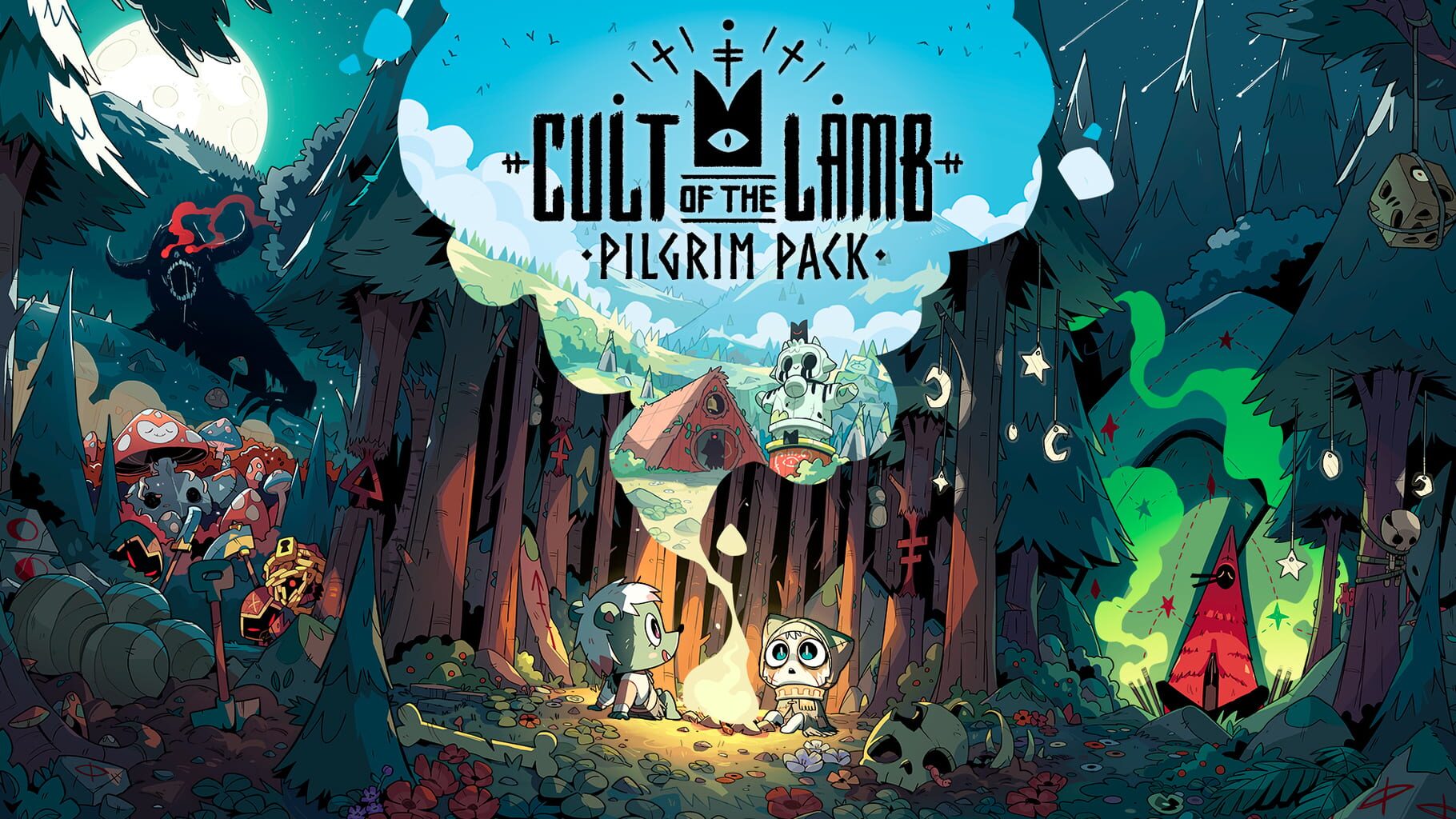 Arte - Cult of the Lamb: Pilgrim Pack