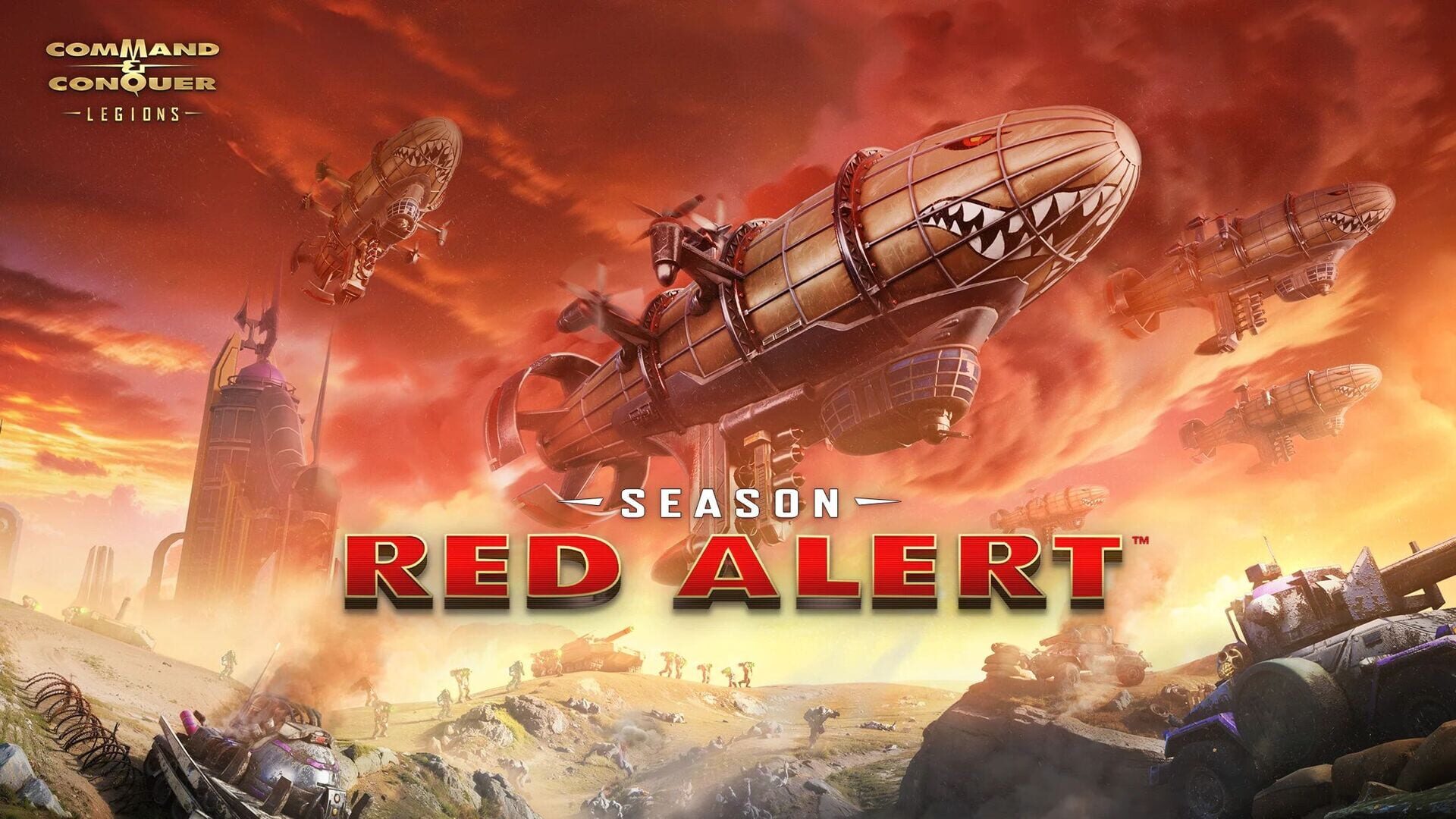 Artwork for Command & Conquer: Legions - Season Red Alert