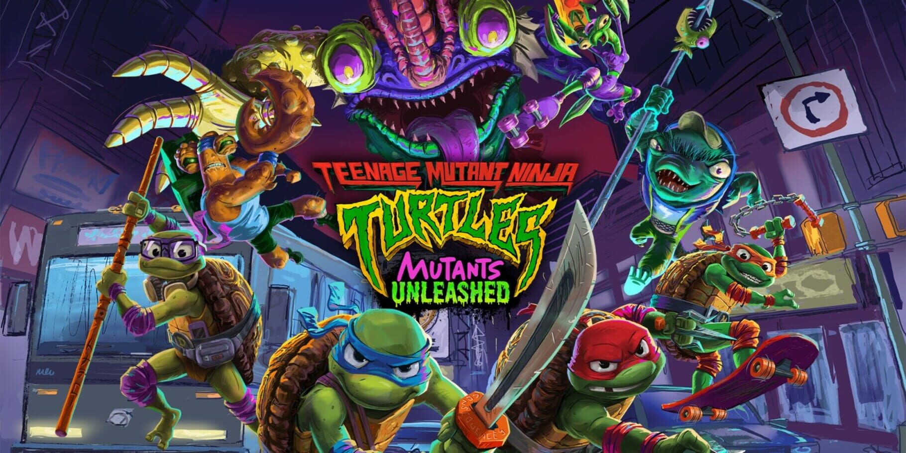 Arte - Teenage Mutant Ninja Turtles: Mutants Unleashed