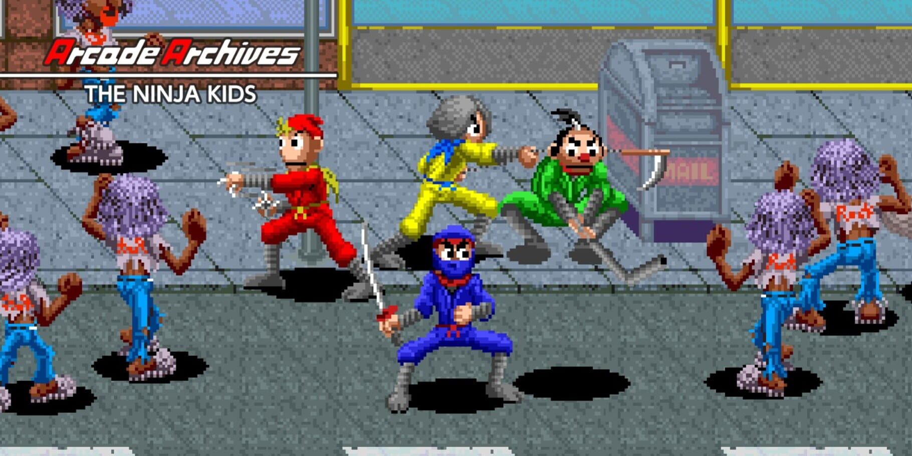 Arcade Archives: The Ninja Kids artwork