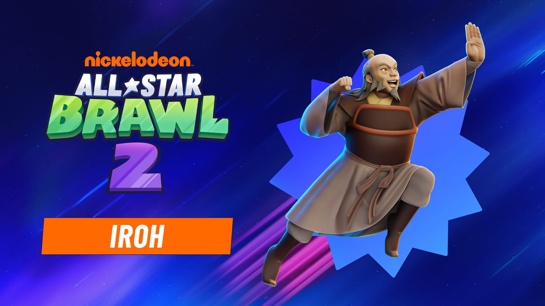 Arte - Nickelodeon All-Star Brawl 2: Iroh Brawl Pack